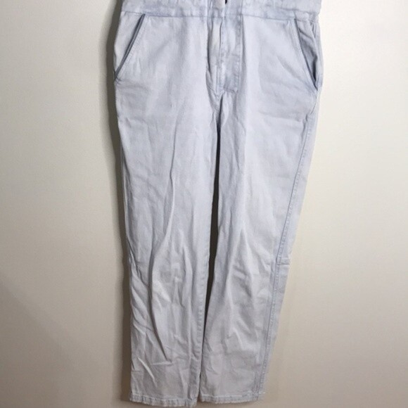 Faherty Blythe Jumpsuit Coverall Light Indigo Wash Denim size xs - Picture 6 of 14